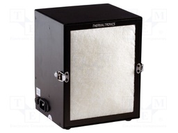 Device: fume extractors; < 5m3/min; Equipment: HEPA filter; V: ESD