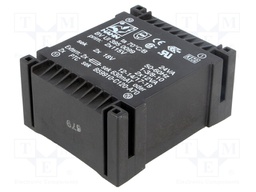 Transformer: encapsulated; 24VA; 115/115VAC; 18V; 18V; 666mA; 666mA