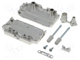 Enclosure: for D-Sub connectors; D-Sub 37pin,D-Sub HD 62pin
