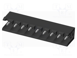 Connector: pluggable terminal block; socket; male; on PCBs