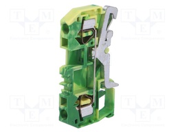 Splice terminal: rail; 0.08÷4mm2; ways: 1; terminals: 2; 800V; 32A
