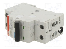 RCBO breaker; Inom: 32A; Ires: 30mA; Poles: 1+N; 230VAC; DIN; IP20