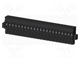 Connector: pluggable terminal block; plug; female; angled 90°