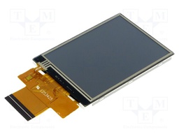Display: TFT; 2.8"; 240x320; Illumin: LED; Dim: 50x69.2x3.7mm