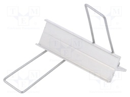 Holder X; aluminium; V: spring