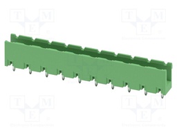 PCB headers, nominal cross section: 2.5 mm?, color: green, n
