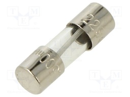 Fuse: fuse; 500mA; 250VAC; 125VDC; time-lag; glass; 4.5x14.5mm; 229
