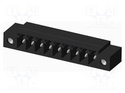 Connector: pluggable terminal block; socket; male; on PCBs