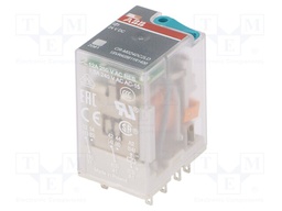 Relay: electromagnetic; DPDT; Ucoil: 24VDC; 12A; max.250VAC