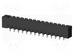 Connector: pluggable terminal block; socket; male; on PCBs