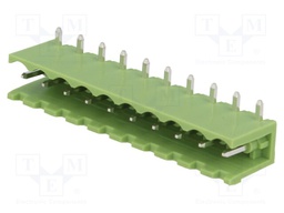 Pluggable terminal block; Contacts ph: 5.08mm; ways: 10; socket