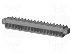 Connector: pluggable terminal block; plug; female; straight; grey