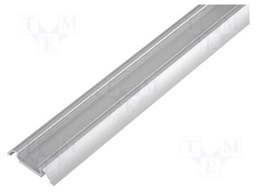 Profiles for LED modules; transparent; surface; L: 2m; aluminium
