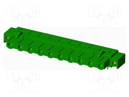Connector: pluggable terminal block; socket; female; angled 90°