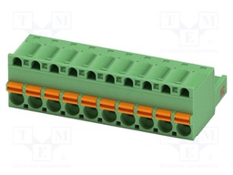 PCB connector, nominal cross section: 2.5 mm?, color: green,
