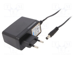 Power supply: switched-mode; volatage source; 5VDC; 3A; 15W; 78%