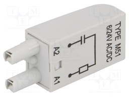 Module protecting; Mounting: socket; 6/24VAC