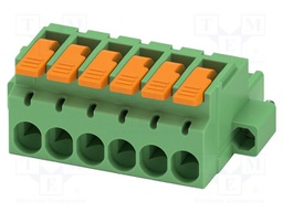 PCB connector, nominal cross section: 2.5 mm?, color: green,