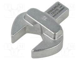 Tip of a torque wrench; spanner; Mounting: 9x12; 18mm
