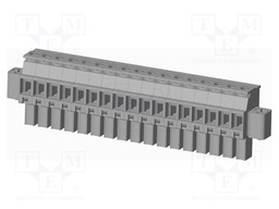 Connector: pluggable terminal block; plug; female; angled 90°