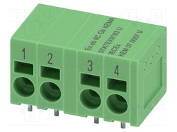 PCB terminal block, rated current: 23 A, nominal cross-secti
