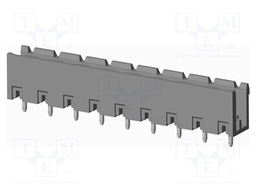 Connector: pluggable terminal block; socket; male; on PCBs