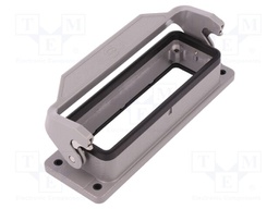 Enclosure: for rectangular connectors; Han; size 24B; with latch