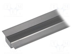 Profiles for LED modules; natural; L: 1m; KOZUS; aluminium; raw
