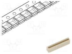 Connector: PCB to PCB; female; PIN: 100; 0.5mm; Archer .5; SMT
