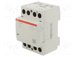 Contactor: 3-pole installation; NO x3; 400VAC; 400VDC; 40A; DIN