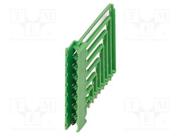 PCB headers, nominal cross section: 2.5 mm?, color: green, n