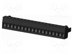 Connector: pluggable terminal block; plug; female; straight; 5mm