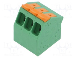 Connector: PCB terminal block; terminal; 41A; 1kV; angled; on PCBs
