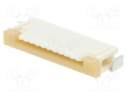 Connector: FFC (FPC); horizontal; PIN: 10; ZIF,top contacts; SMT