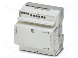Meter: network parameters; for DIN rail mounting,horizontal