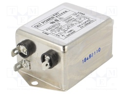 Filter: anti-interference; 250VAC; Cx: 100nF; Cy: 3.3nF; 0.9mH; 10MΩ