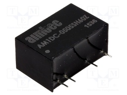 Converter: DC/DC; 1W; Uin: 4.5÷5.5V; 5VDC; Iout: 200mA; SIP7; 4.2g