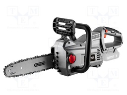 Chainsaw; battery; 3300rpm; 18VDC; Features: guide: 250 mm