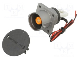 Connector: DC supply; female; screw; Mech.durability: 100cycles