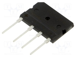 Single-phase bridge rectifier; Urmax: 400V; If: 35A; Ifsm: 420A