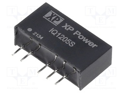 Converter: DC/DC; 1W; Uin: 12V; Uout: 5VDC; Uout2: -5VDC; Iout: 100mA