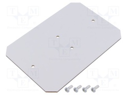 Mounting plate; hard paper; W: 100mm; H: 2.5mm; L: 146mm; TK-PC-1813
