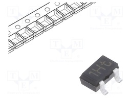 Transistor: NPN; bipolar; 45V; 0.1A; 200mW; SOT323