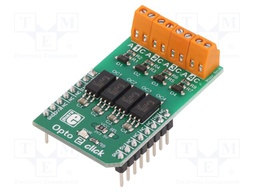 Click board; isolator; GPIO; TLP2770; mikroBUS connector,screw