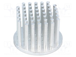 Heatsink; LED; Ø: 45mm; H: 30mm; 9.77K/W