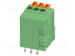 PCB terminal block, nominal current: 6 A, rated voltage (III
