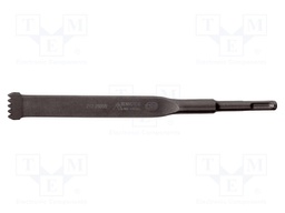 Toothed chisel; for concrete; L: 250mm; Kind of holder: SDS-Plus®