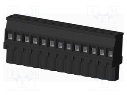 Connector: pluggable terminal block; plug; female; angled 90°