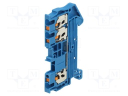 Splice terminal: rail; XT; 17.5A; 500V; PA; 0.25÷1.5mm2; ways: 1