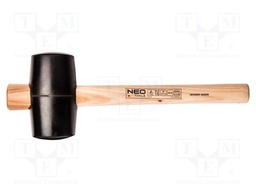 Hammer; 680g; rubber; 75mm